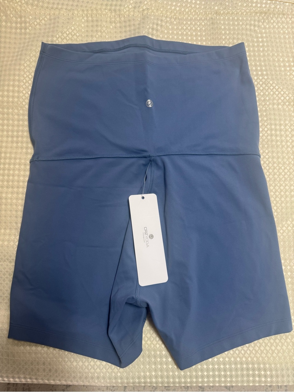 CRZ YOGA Slate Blue Maternity Shorts